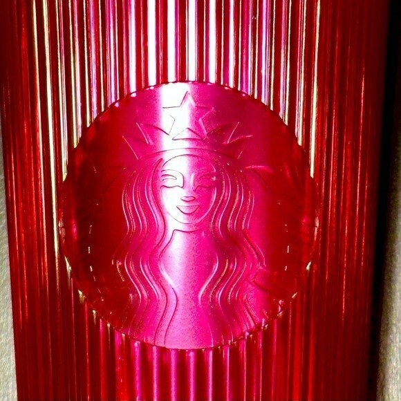 Starbucks Summer 2023 Iridescent Magenta Bling Limited Edition Tumbler - Picture 3 of 4